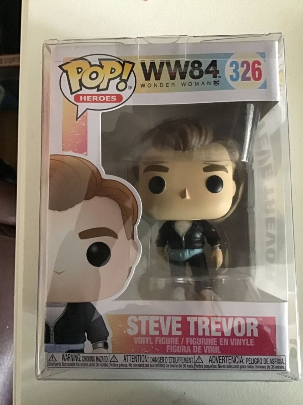 Funko Pop! Vinyl DC Universe Wonder Woman 84- Steve Trevor #326 Movie Pop Figure